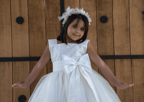 vestidos infantiles para ceremonias