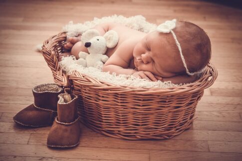 Cesta para bebés unisex  Canastillas Para Recién Nacidos