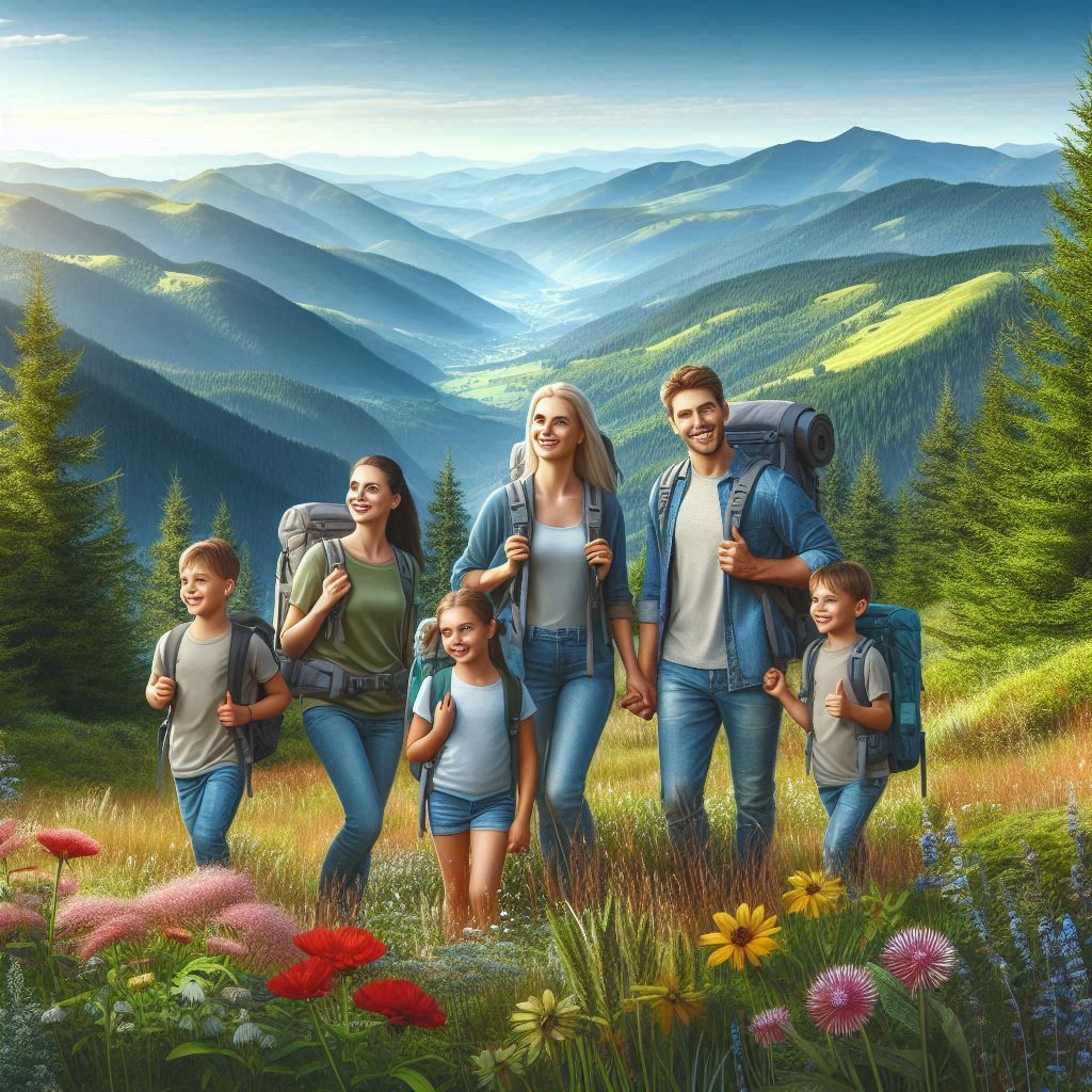 Familia Viaja Montana LaCestitadelBebe