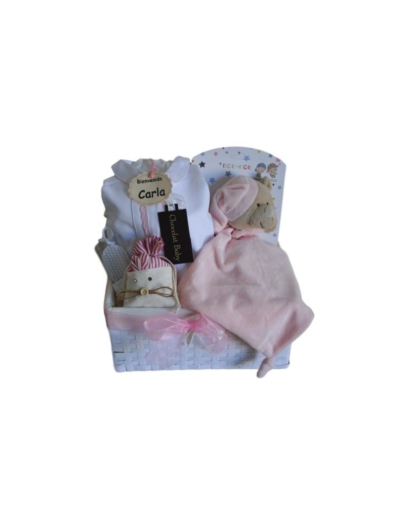 Canastilla Chocolat Rosa 7