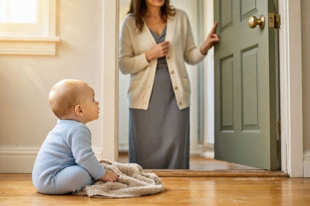 Beb Se Queda Mirando Mam Abre Puerta