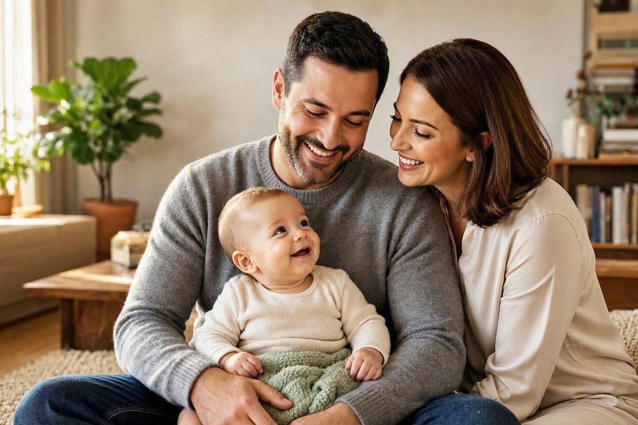 Bebé Sonriendo